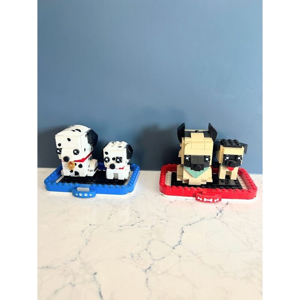 Lego Brickheadz Pets Puppy Sets Bundle Disassembled Lego #40479 & #40440